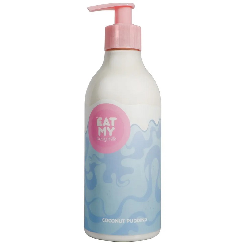 EAT MY Молочко для тела Кокосовый пудинг 400 мл дозатор