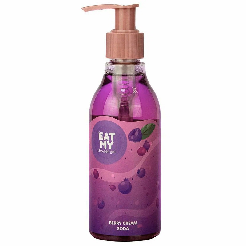 EAT MY Гель для душа Ягодная крем-сода 400 мл дозатор