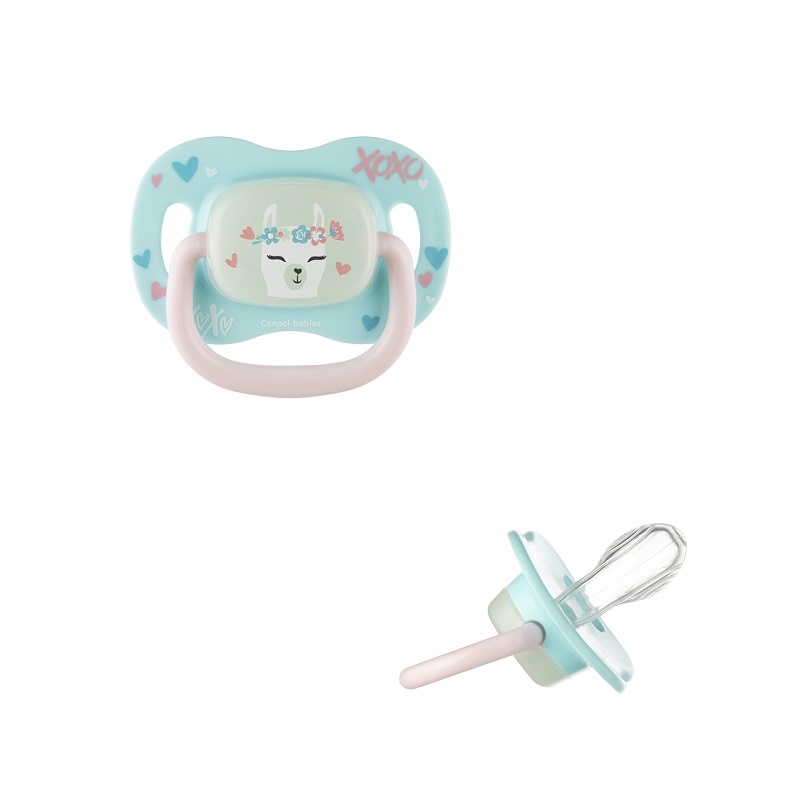 Canpol Соска-пустышка силиконовая 34/920_lama