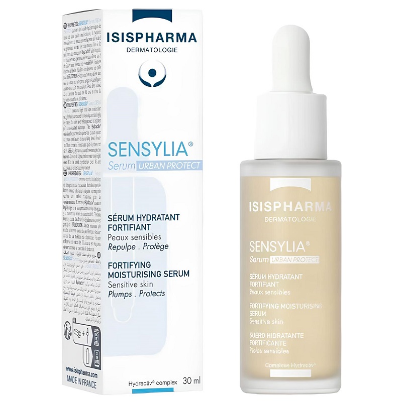 ISISPHARMA Sensylia Serum Urban Protect Сыворотка увлажн, тонизирующая для чувств. и обезвоженной кожи 30 мл