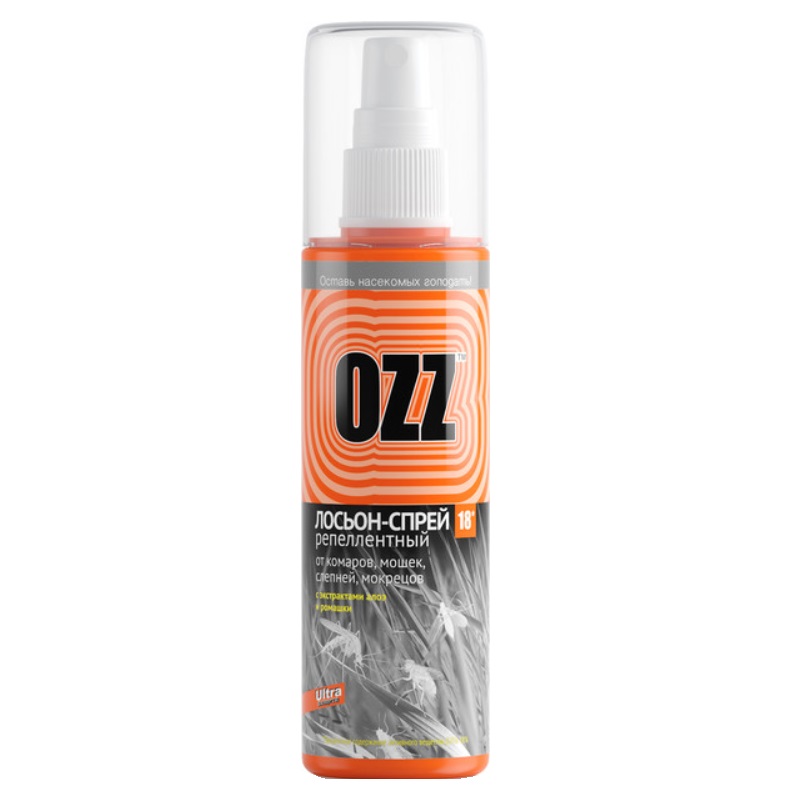 OZZ-18 Лосьон-спрей репеллентный 100мл