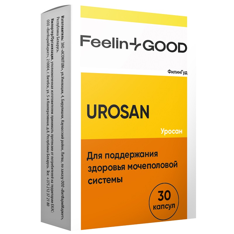 FeelinGood Уросан, 30 капсул