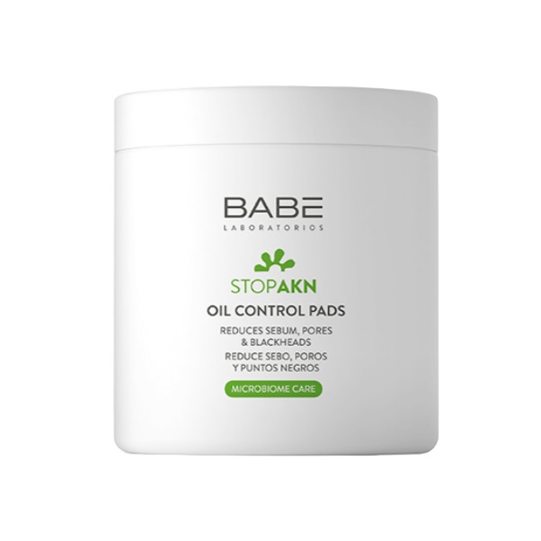 LABORATORIOS BABE STOP AKN Диски тонизирующие для лица Контроль жирности и сужение пор 60 шт