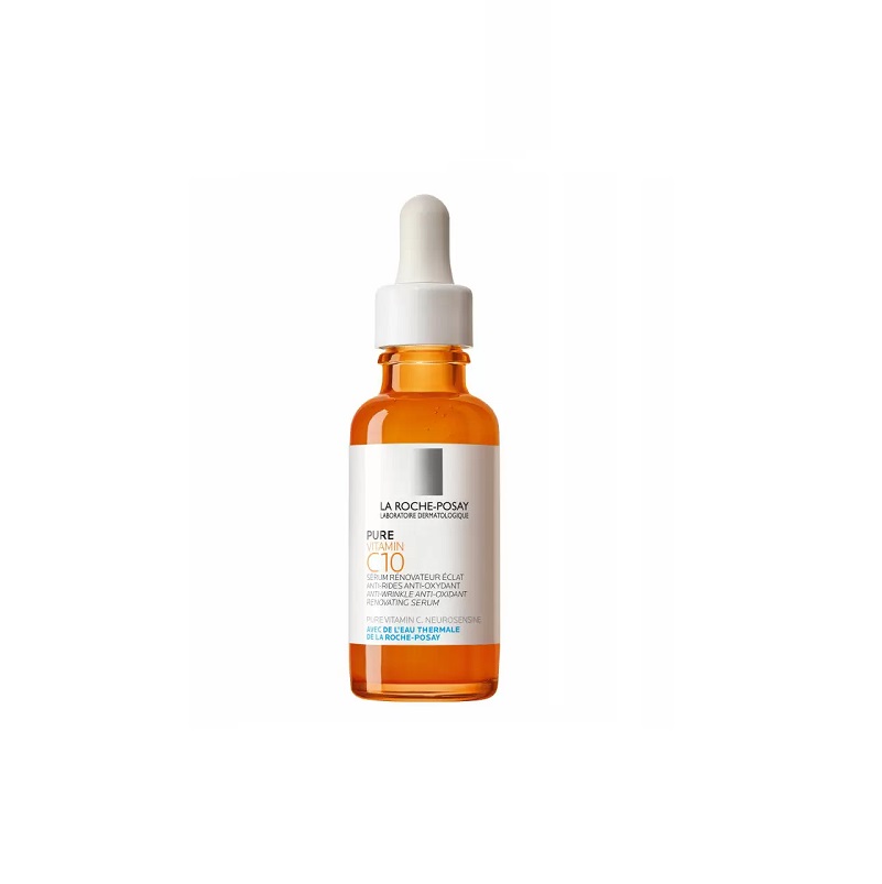 La Roche-Posay VITAMIN C10 SERUM сыворотка антиоксидантная для кожи лица и шеи для обновления кожи 30 мл