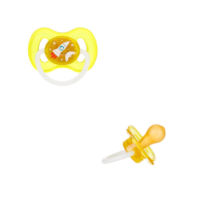 Canpol Соска-пустышка латексная 23/221_yel 1шт