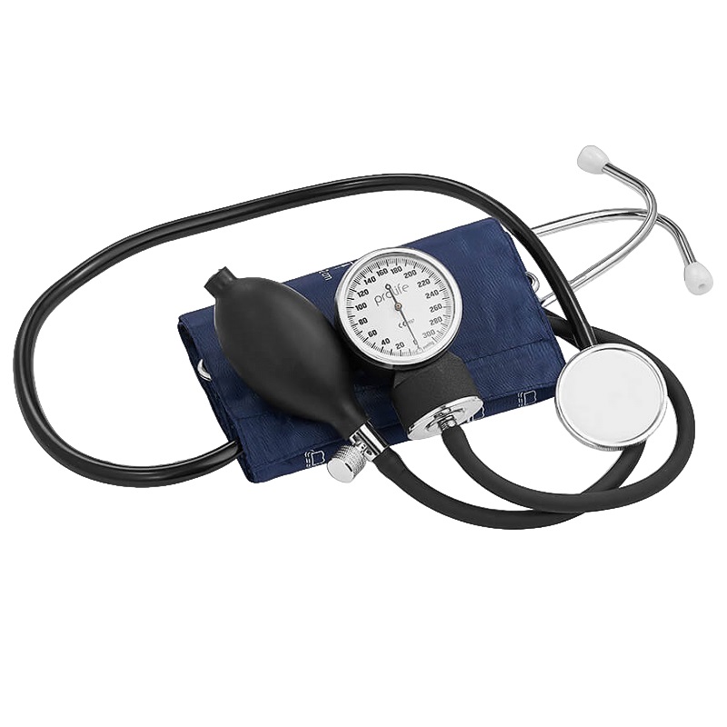 Prolife (Измеритель артериального давления механический Professional  с манжетой 25-36 см, взрослая средняя М, с кольцом  )