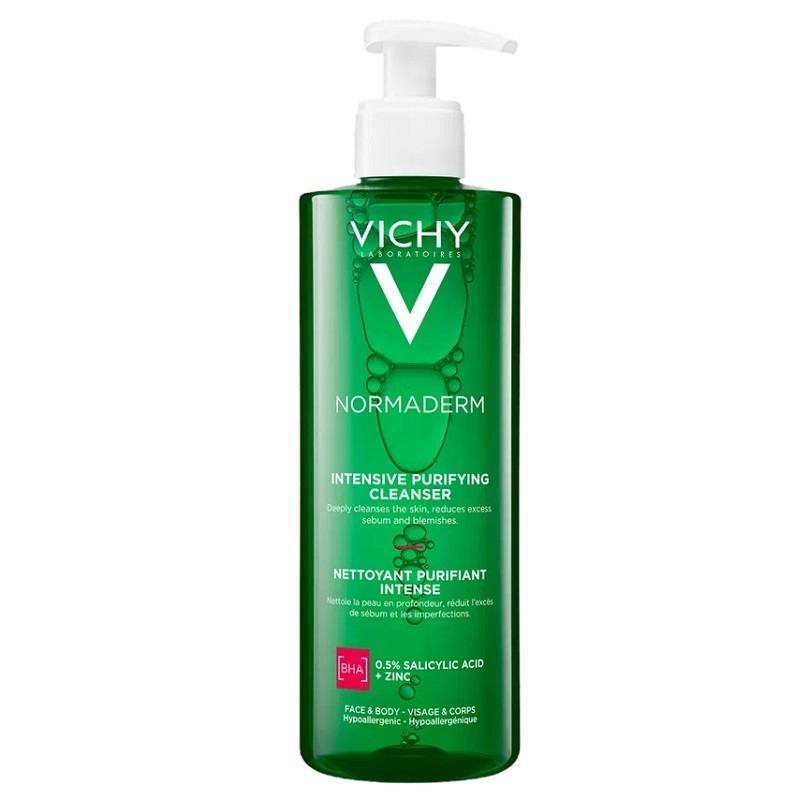 Vichy Normaderm Гель интенсивно очищающий для лица и тела 400 мл 